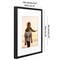 Americanflat Gallery-Style Picture Frame with Mat - Showcase Artwork, Prints, and Photos - Shatter Resistant Glass - Hanging Hardware with Drywall Anchor